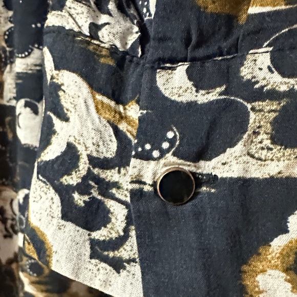 Scotch & Soda Black and Gold Maxi Dress - Picture 10 of 12